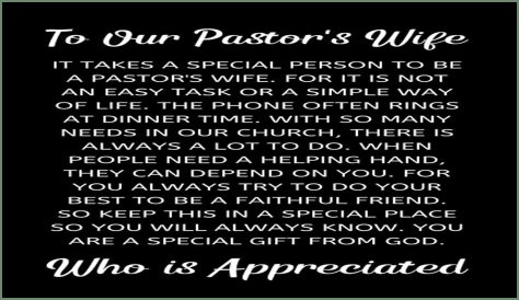 Inspiring Quotes For Pastors' Wives
